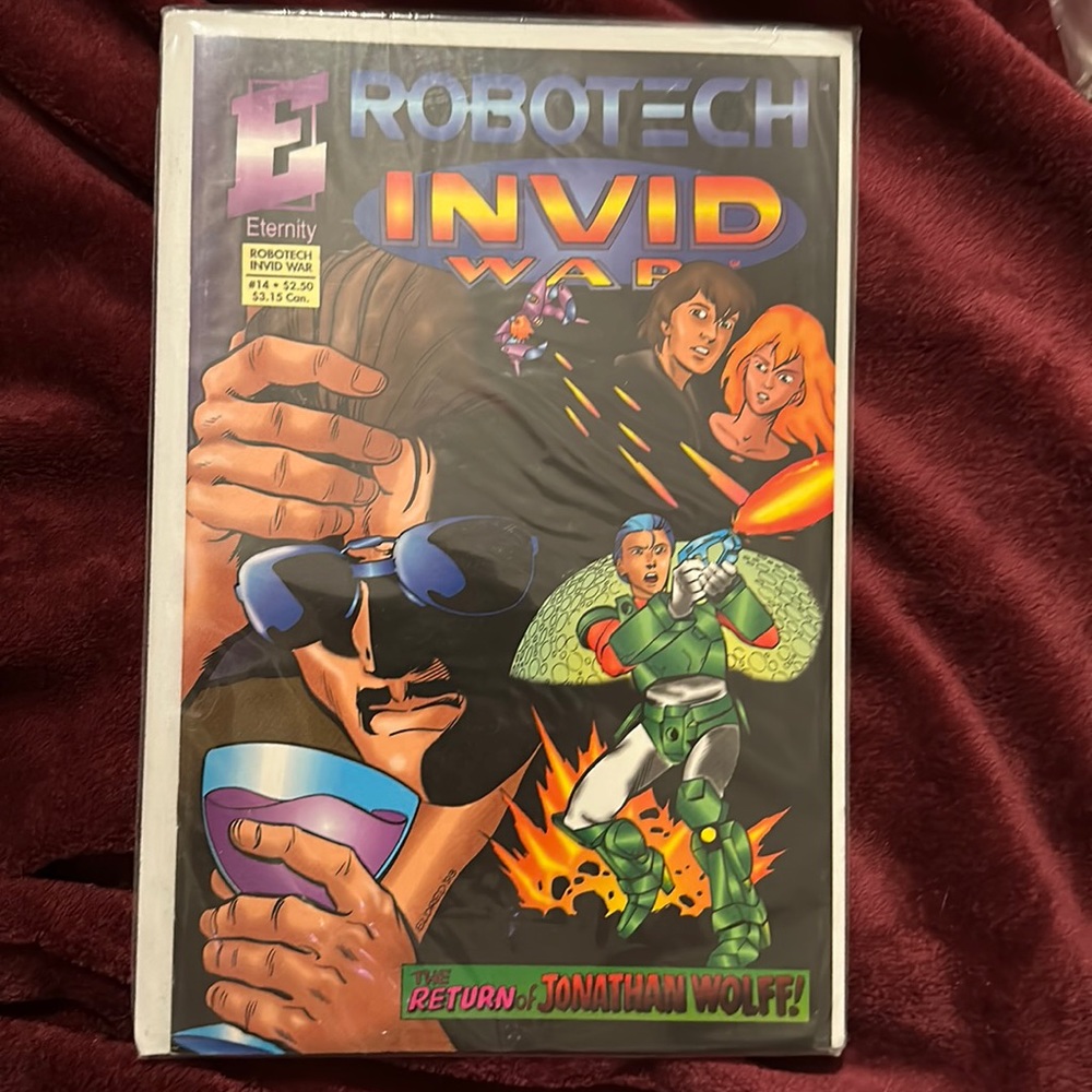 Comic Released 1993 Robotech Invid War